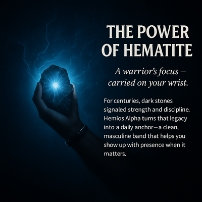 Hemios™ Alpha Band - Black Hematite