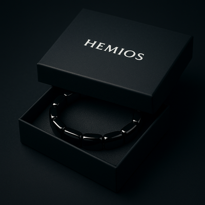 Hemios™ Alpha Band - Black Hematite