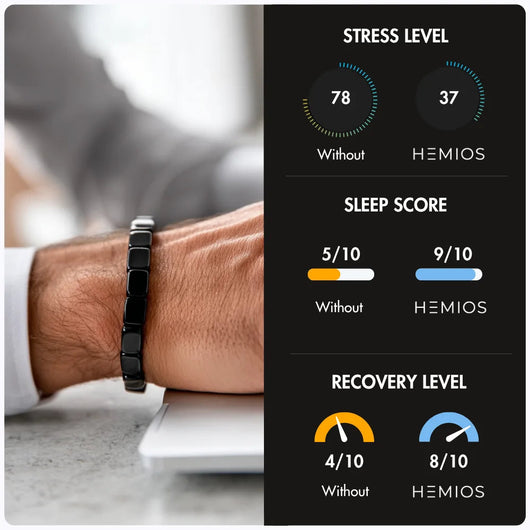 Hemios™ Alpha Band - Black Hematite